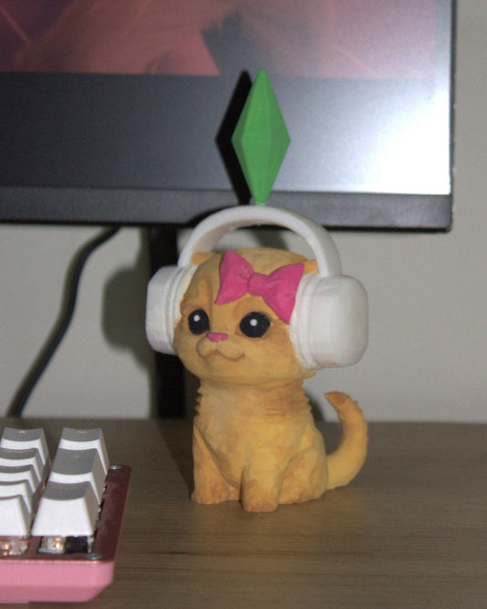 Kit de gatito para pintar