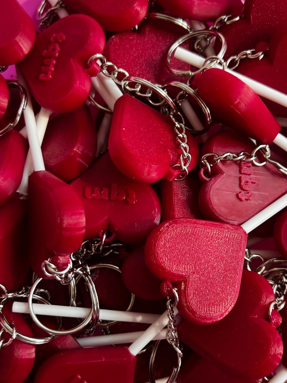 Llavero Paleta Corazón